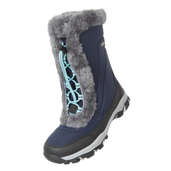 Mountain Warehouse Childrens/Kids Ohio Snow Boots (Navy)