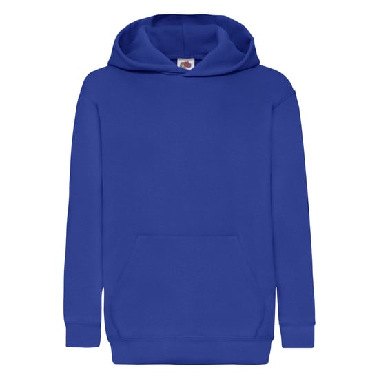 Fruit of the Loom Childrens/Kids Classic Hooded Sweatshirt (Royal Blue) - Image 1