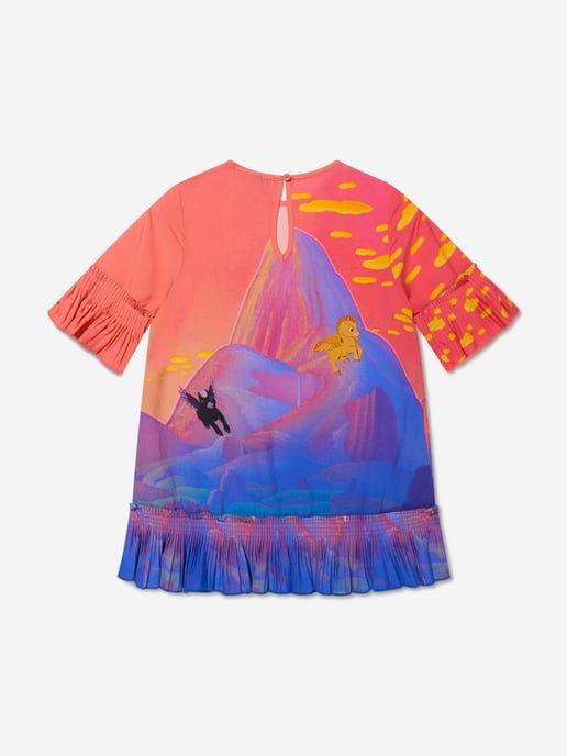 Stella McCartney Kids Girls Disney Fantasia Mount Olympus Dress