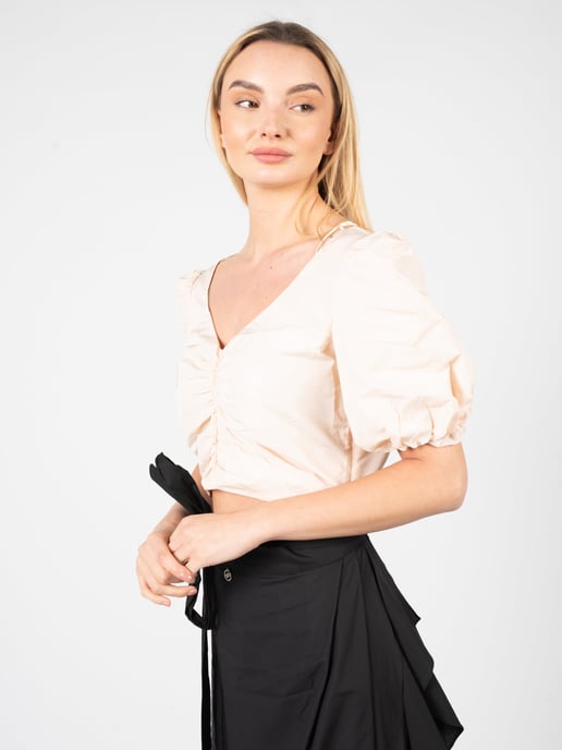 Pinko Top Telsen de mujer rosado - Image 3