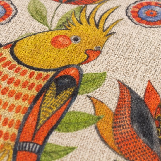 Wylder Tropics Akamba Cockatiels Tropical Feather Filled Cushion - Image 4