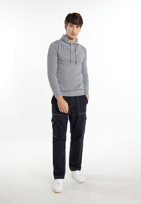 Mo Knitted pullover Men grey - Image 2