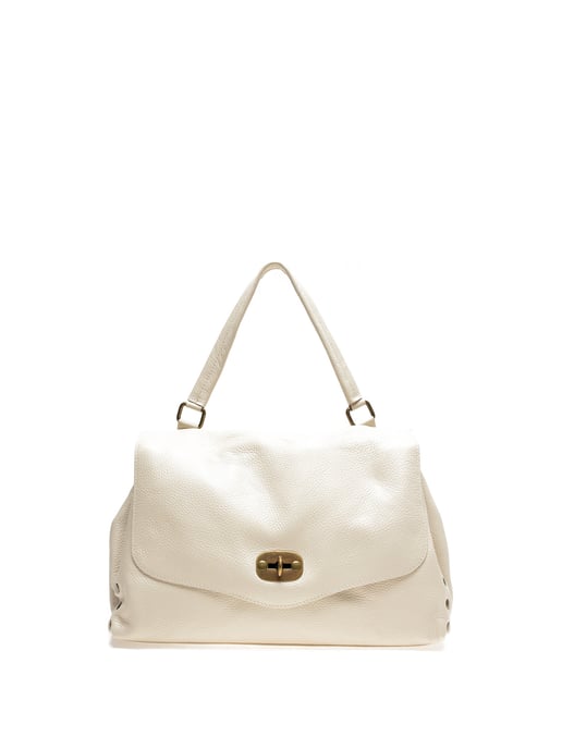 Anna Luchini SS22 AL 1766 Beige Leather Bag - Image 1