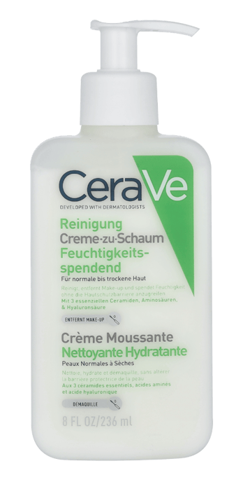 CeraVe Limpiador Hidratante Crema a Espuma 236 ml - Image 1