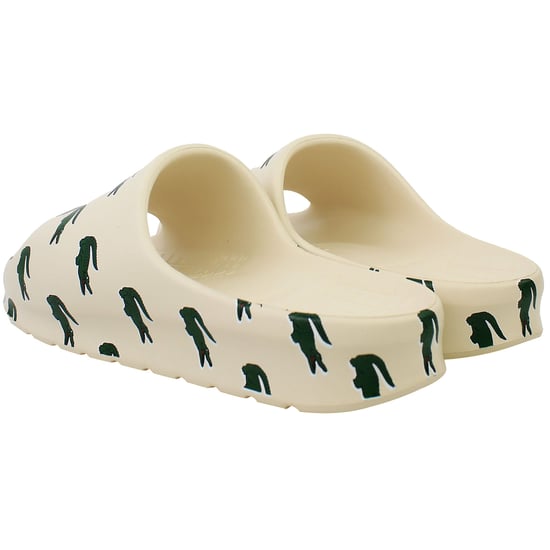 Lacoste Serve Slide 2.0 223 3 SFA Womens Beige Sliders - Image 4