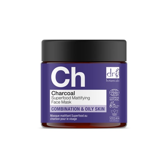 Dr Botanicals Mascarilla Facial Matificante Superalimentos Carbón 60ml - Image 1