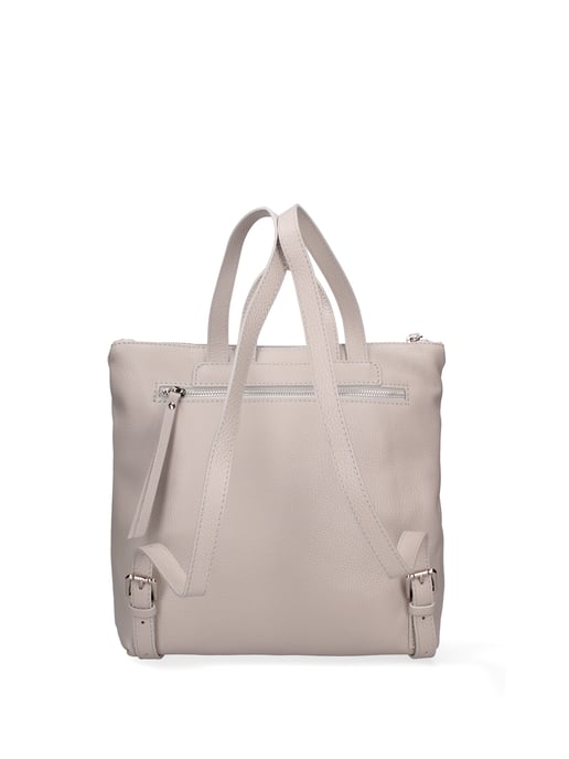 Roberta Rossi Handbag convertible into a backpack Women LIGHT GREY