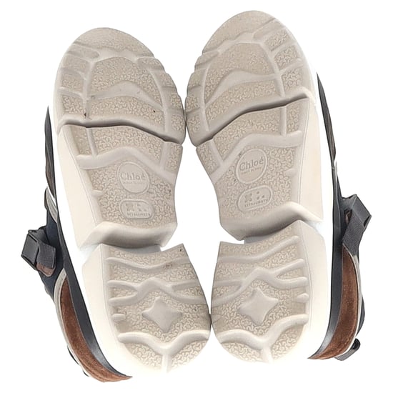 Chloé Sonnie Low-Top Sneakers in Multicolor Leather - Image 6