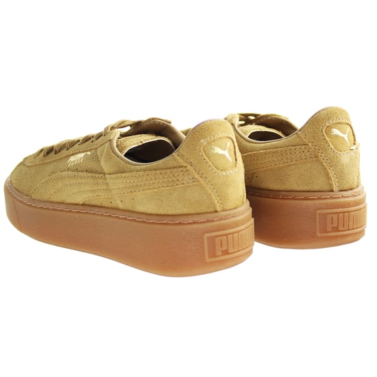 Puma Platform FL Gold Womens entrenadores para mujeres - Image 3