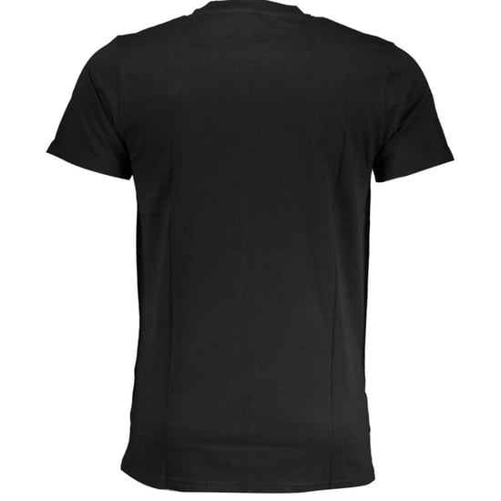 Camiseta Negra con Logo Blanco Bold de Cavalli Class - Image 2