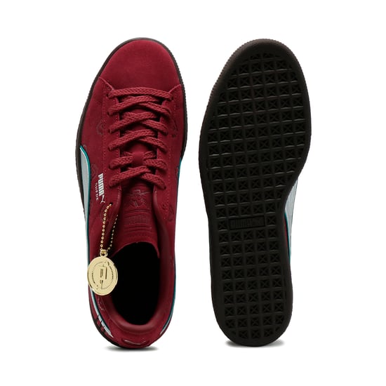 PUMA x ONE PIECE Unisex Suede Red-Haired Shanks Sneakers - Image 4