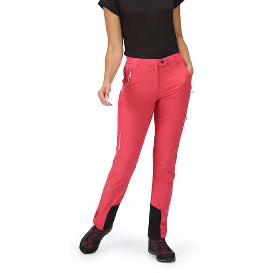 Regatta Womens/Ladies Mountain III Walking Trousers (Rethink Pink) - Image 5