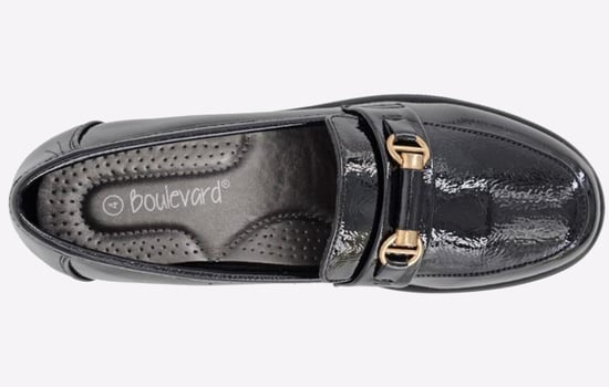 Boulevard Edmonton Wedge Loafers Womens - Image 2