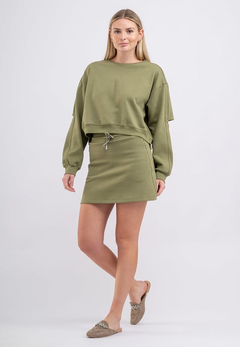 Tom Barron Ladies Stylish two pieces Set with Skirt