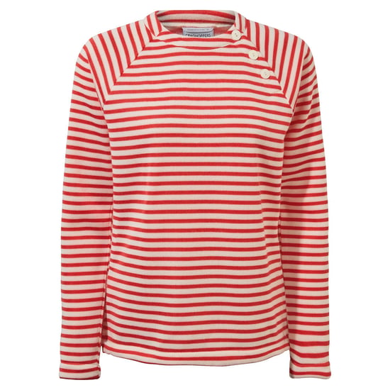 Craghoppers Womens/Ladies Neela Striped Sweatshirt (Water Melon) - Image 1