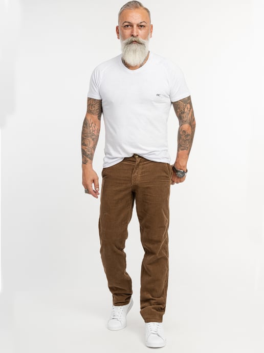 Rock Creek Stoffhose Dunkelbeige - Image 2