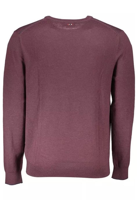 Camisa de lana púrpura para hombre Napapijri - Image 2