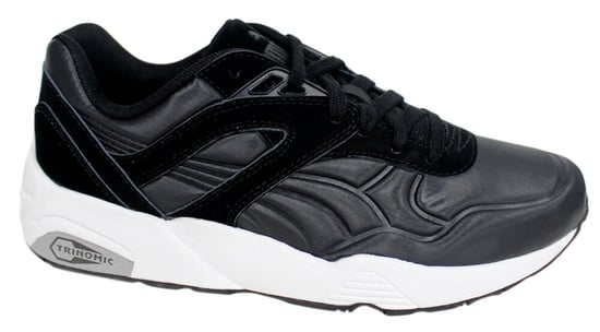 Puma Trinomic R698 Matt & Shine Black Mens Lace Up Trainers 359305 02 B19A
