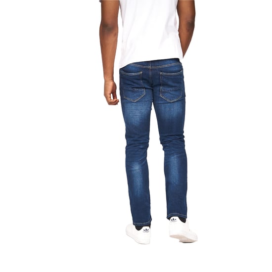 Crosshatch Mens Cadman Straight Jeans (Stone Wash) - Image 2