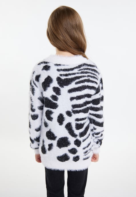 Mymo Knitted pullover Girls white - Image 4