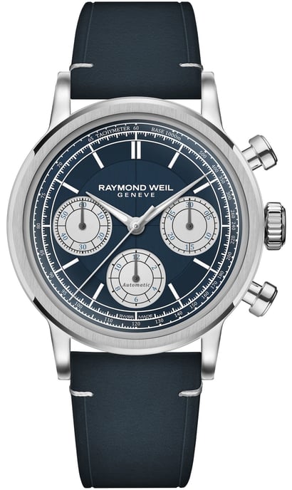 Raymond Weil Millesime Men's Blue Watch 7765-STC-50651 - Image 1