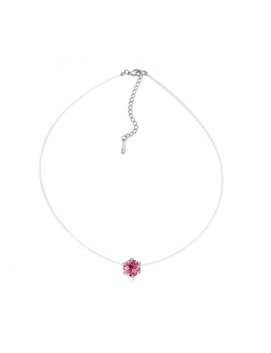 Colgantes Invisibles - Plata y Rosa - Image 1
