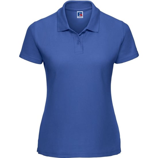 Russell Womens/Ladies Classic Plain Polycotton Polo Shirt (Bright Royal Blue) - Image 1