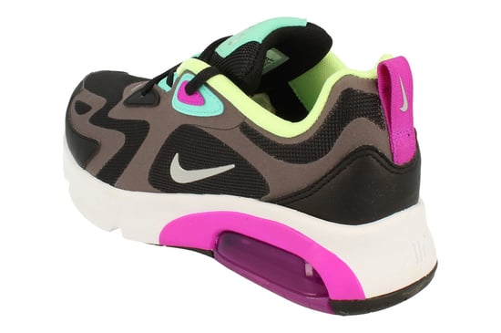 Nike Air Max 200 Gs Black Trainers - Image 2