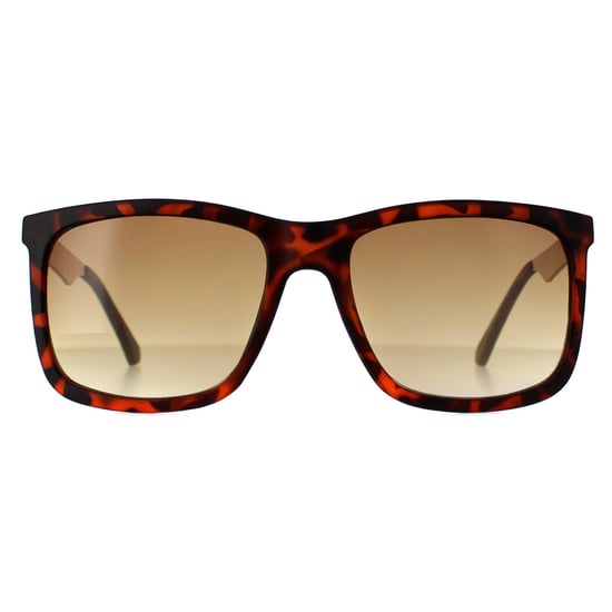 Guess Rectangle Mens Dark Havana Brown Gradient GF0171
