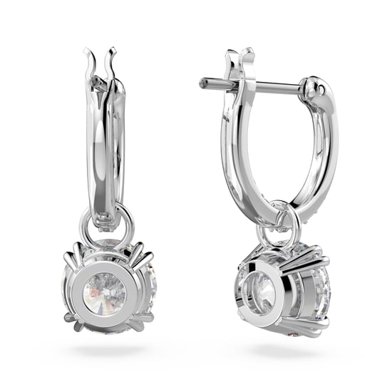 Swarovski 'Constella' Women's Base Metal Drop Earrings - Silver 5636717