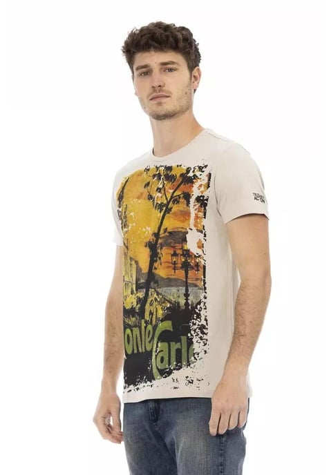 Camiseta De Cuello Redondo Con Estampado Frontal - Image 2