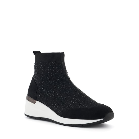 Dune Ladies ERIS Diamante Sock Trainers Eris