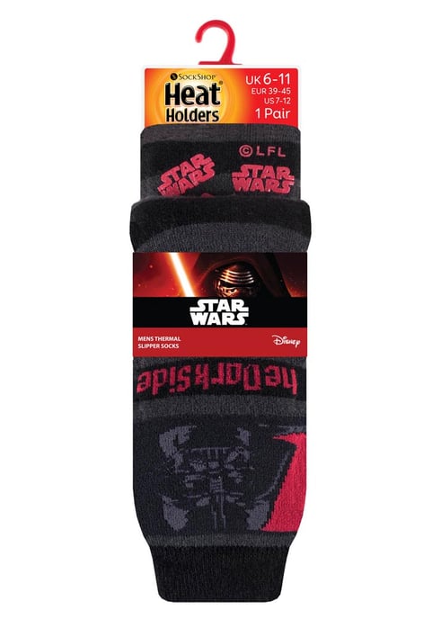 Heat Holders - Calcetines térmicos para hombre con temática de cine y TV - El Lado Oscuro - Image 2