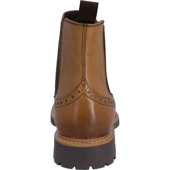 Hunter Cawdor Leather Men's Tan Boots - Image 2