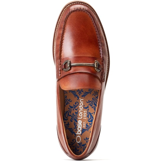 Base London Madison Leather Men's Brown Loafers - Image 4