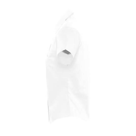 SOLS Womens/Ladies Escape 95 Poplin Short-Sleeved Shirt (White) - Image 3