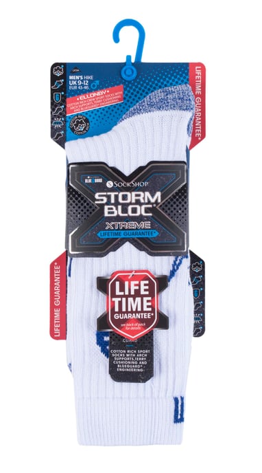 Calcetines de rizo deportivos antiabrasión Storm Bloc para hombre - Image 2