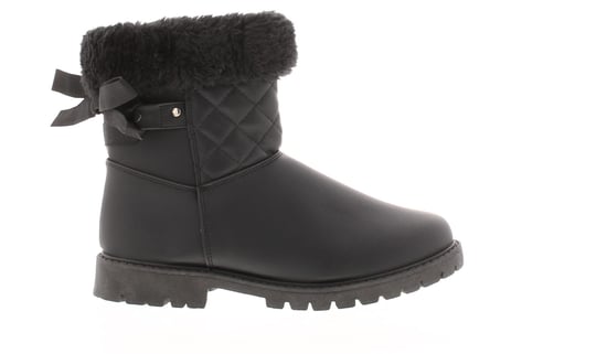 Princess Stardust Girls Boots Younger Quilt black