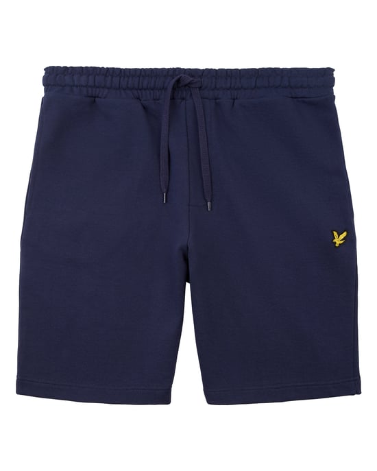 Lyle & Scott Sweat Short Plus in Navy - Image 5