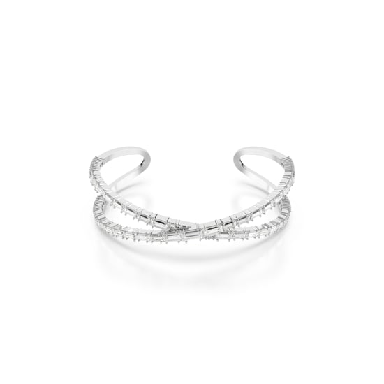 Swarovski 'Hyperbola' Women's Base Metal Bracelet - Silver 5677626 - Image 1