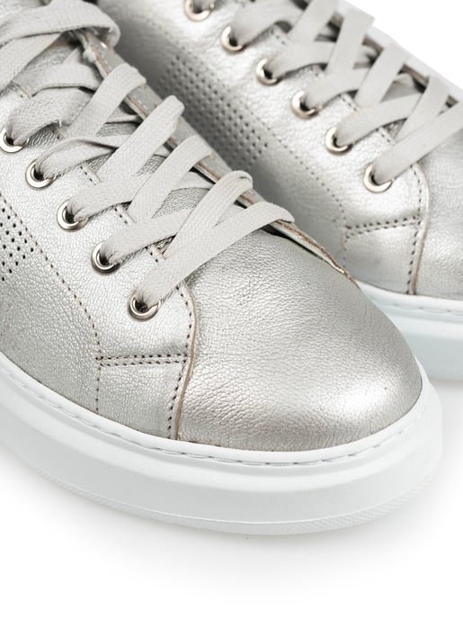 Baldinini Zapatilla Mujer Plata - Image 4