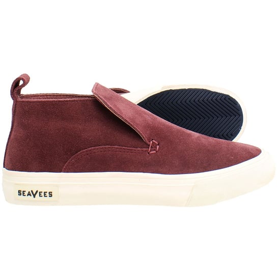 Seavees Huntington Middie Zapatos Rojos para Mujeres - Image 4