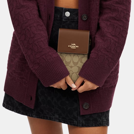 Signature North South Phone Crossbody Bag
