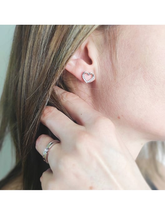 Pendientes Lovett - Plata y Cristal - Image 2