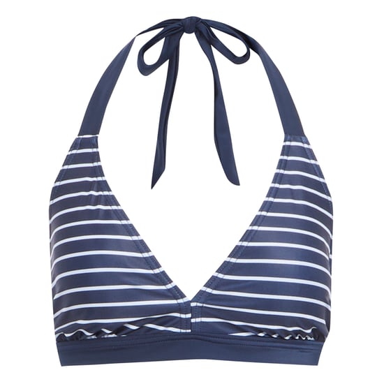 Regatta Womens/Ladies Flavia Stripe Bikini Top (Navy/White) - Image 1