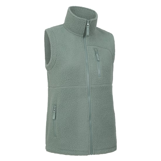 Mountain Warehouse Womens/Ladies Buxton Borg Gilet (Khaki Green) - Image 4
