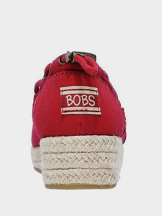 Skechers BOBS Highlights Women’s Shoes Red - Image 3