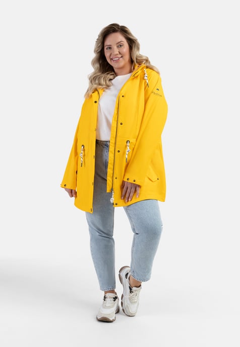 Schmuddelwedda raincoat women yellow - Image 2