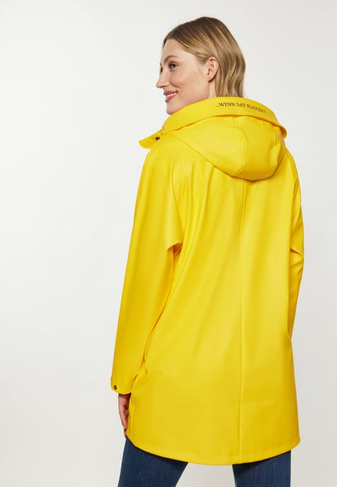 Schmuddelwedda raincoat women yellow - Image 4