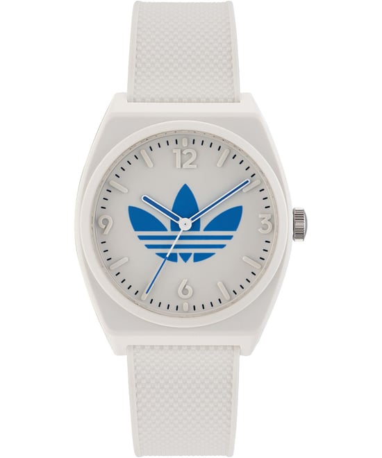 Adidas Originals Project Two Unisex's White Watch AOST23048 - Image 1
